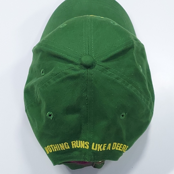 John Deere Owners Edition Adjustable Strap Back Baseball Ball Cap - Picture 5 of 15